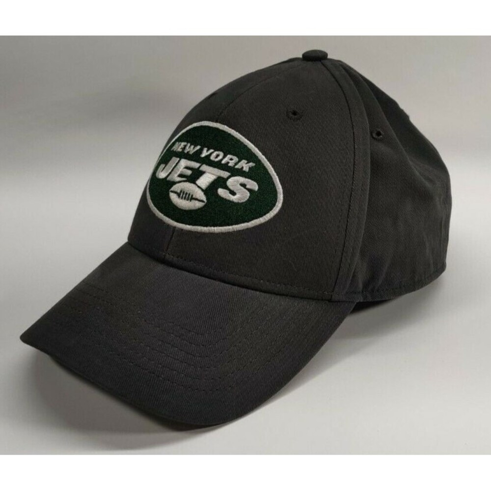 New York Jets NFL team Apparel Adjustable Gray Hat Cap